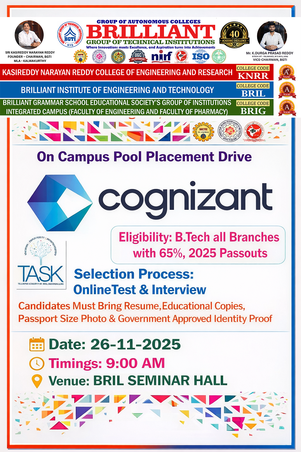 Cognizant Campus Drive - 26-11-2026